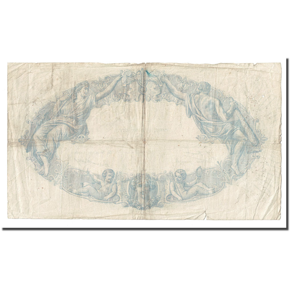 França, 500 Francs, Bleu et Rose, 1928, 1928-03-30, VG(8-10), Fayette:30.31