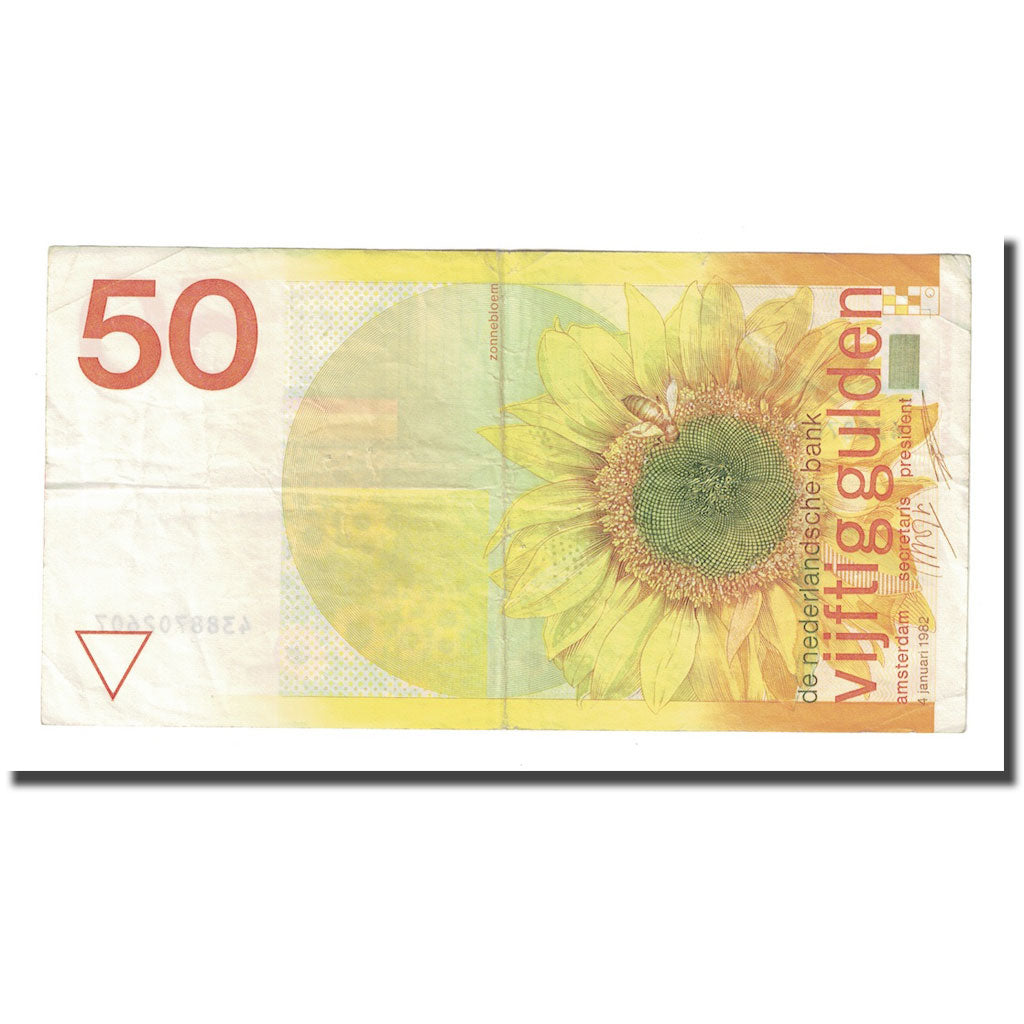 Geldschein, Niederlande, 50 Gulden, 1982, KM:96, S