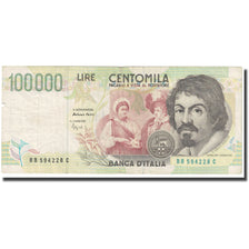 Billet, Italie, 100,000 Lire, 1994, 1994-05-06, KM:117a, TB