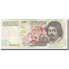 Biljet, Italië, 100,000 Lire, 1994, 1994-05-06, KM:117a, TB