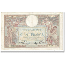 France, 100 Francs, Luc Olivier Merson, 1938, 1938-02-10, TB, Fayette:25.10