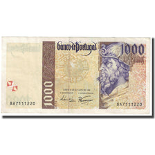 Banknot, Portugal, 1000 Escudos, 1996, 1996-10-31, KM:188b, VF(20-25)