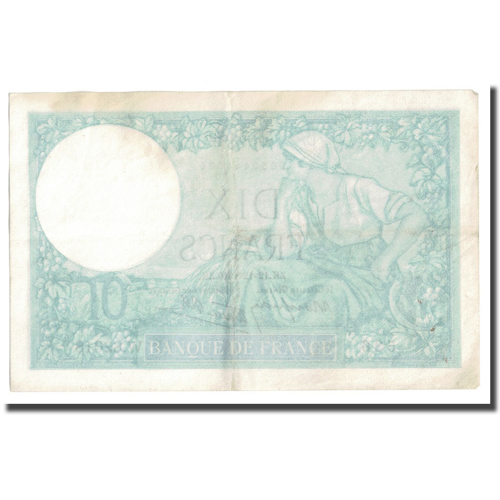 Frankreich, 10 Francs, Minerve, 1940, 1940-12-12, SS, Fayette:7.24, KM:84