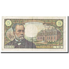 Francia, 5 Francs, Pasteur, 1966, 1966-07-07, BC, Fayette:61.2, KM:146a