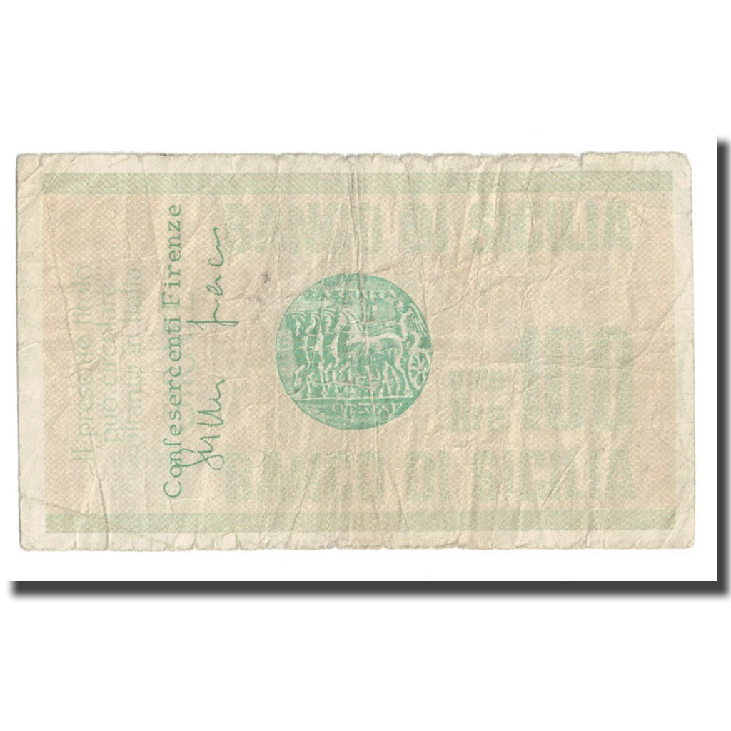 Nota, Itália, 100 Lire, 1977, 1977-02-14, Florence, VF(20-25)