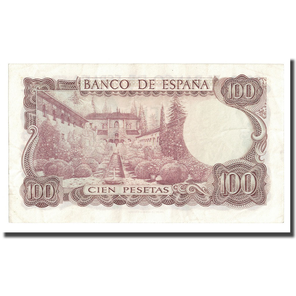 Billet, Espagne, 100 Pesetas, 1970, 1970-11-17, KM:152a, TTB+