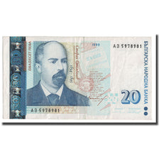 Banconote, Bulgaria, 20 Leva, 1999, KM:118a, MB+