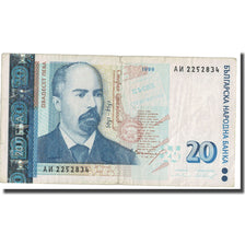Geldschein, Bulgarien, 20 Leva, 1999, KM:118a, SGE+
