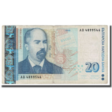 Banknot, Bulgaria, 20 Leva, 1999, KM:118a, VG(8-10)