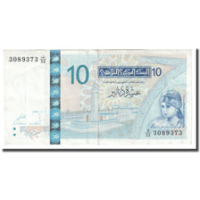 Banknote, Tunisia, 10 Dinars, 2005, 2005-11-07, KM:90, EF(40-45)