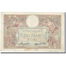 Francia, 100 Francs, Luc Olivier Merson, 1935, 1935-01-17, D+, Fayette:24.14