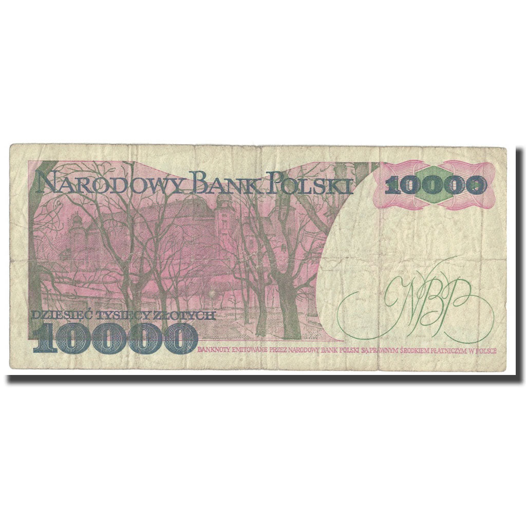 Billet, Pologne, 10,000 Zlotych, 1988, 1988-12-01, KM:151b, NEUF