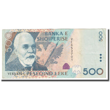 Banconote, Albania, 500 Lekë, 2001, KM:68, BB