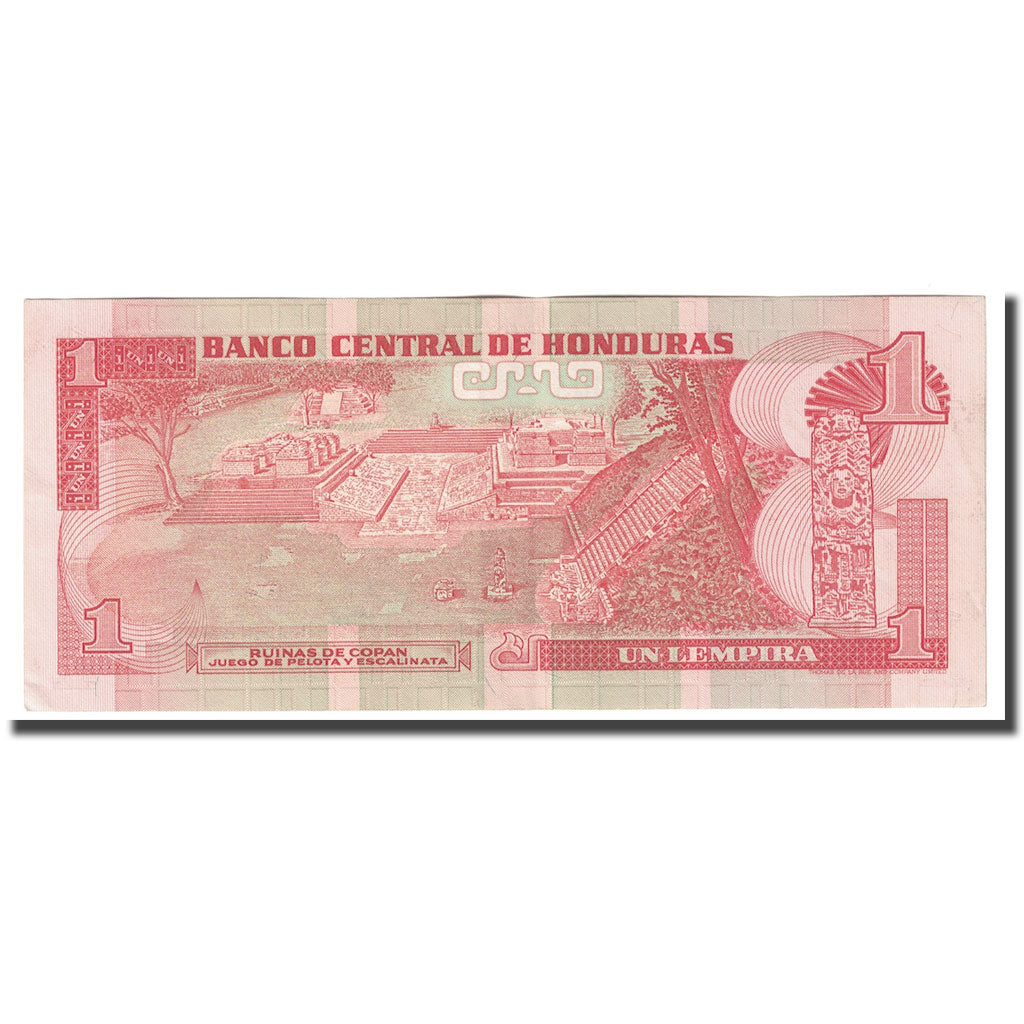 Billet, Honduras, 1 Lempira, 1980, 1980-05-29, KM:68a, SUP