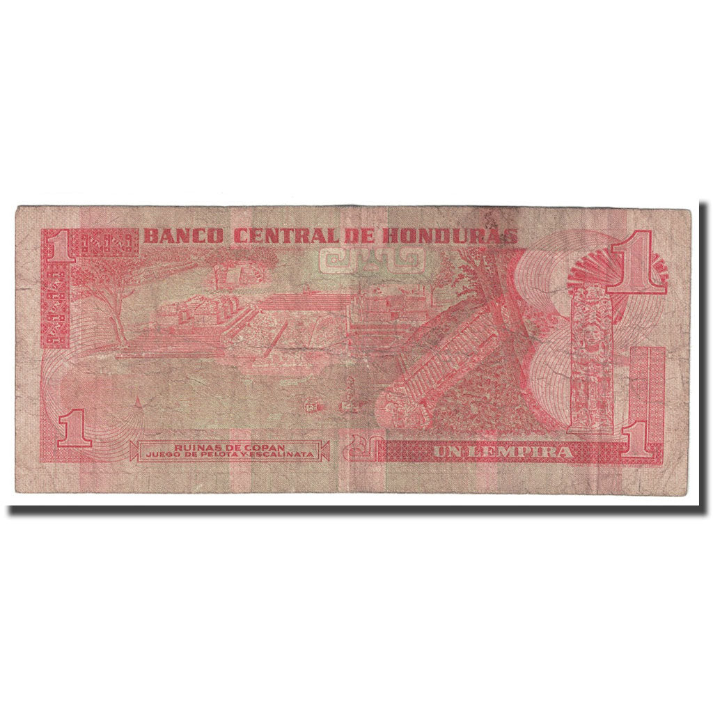Billet, Honduras, 1 Lempira, 1980, 1980-05-29, KM:68a, AB+