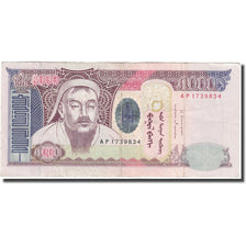 Banconote, Mongolia, 5000 Tugrik, 2013, B+