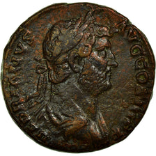 Coin, Hadrian, As, EF(40-45), Copper, Cohen:939