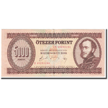 Geldschein, Ungarn, 5000 Forint, 1990, 1990-07-31, KM:177a, SS