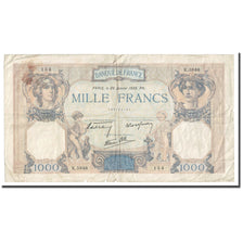 Francia, 1000 Francs, Cérès et Mercure, 1939, 1939-01-26, B, Fayette:38.33