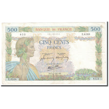 Frankreich, 500 Francs, La Paix, 1942, 1942-07-09, S, Fayette:46.36, KM:95b