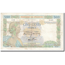 Frankreich, 500 Francs, La Paix, 1940, 1940-05-16, SGE+, KM:95a