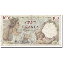 Frankreich, 100 Francs, Sully, 1941, 1941-04-30, S, Fayette:26.49, KM:94