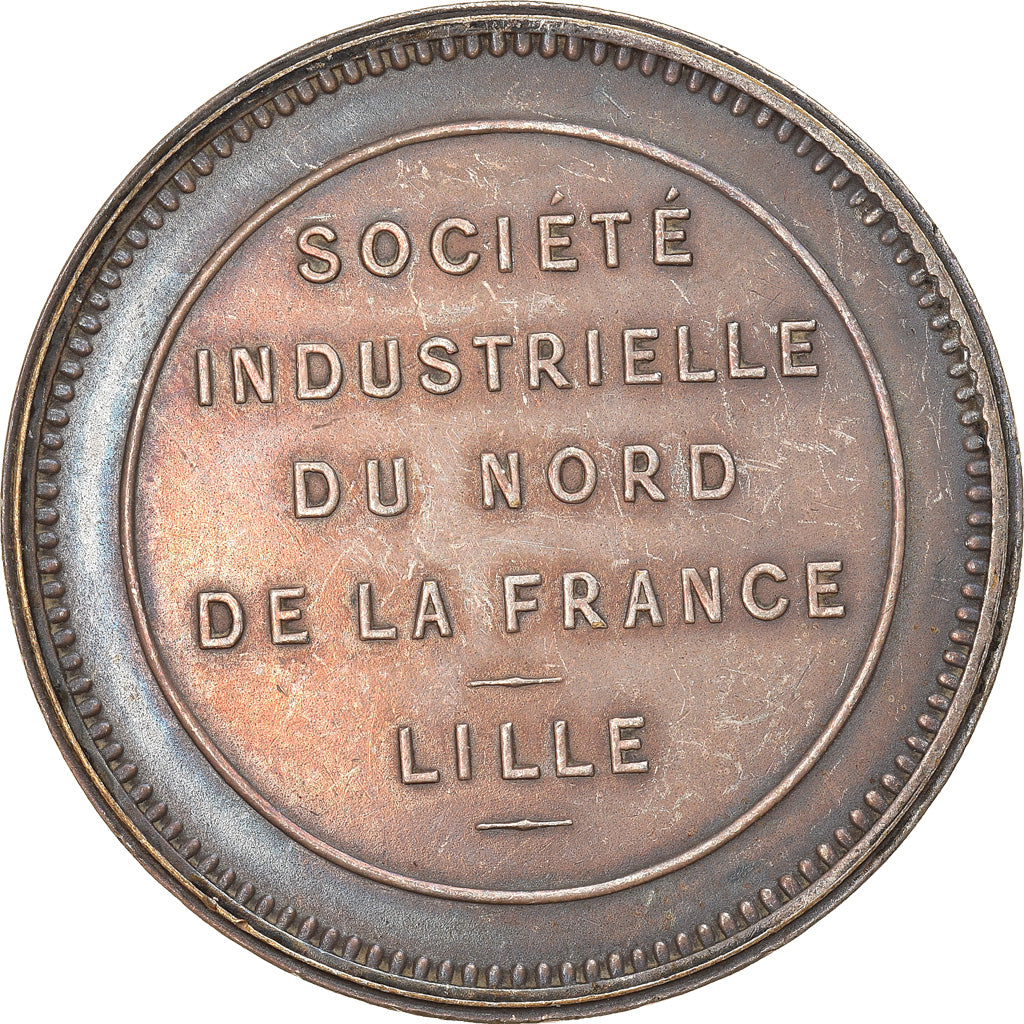 France, Médaille, Société Industrielle du Nord de la France, Business &