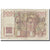 Francja, 100 Francs, Jeune Paysan, 1952, 1952-02-07, VG(8-10), Fayette:28.31