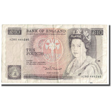 Geldschein, Großbritannien, 10 Pounds, Undated (1975-92), KM:379b, SGE+