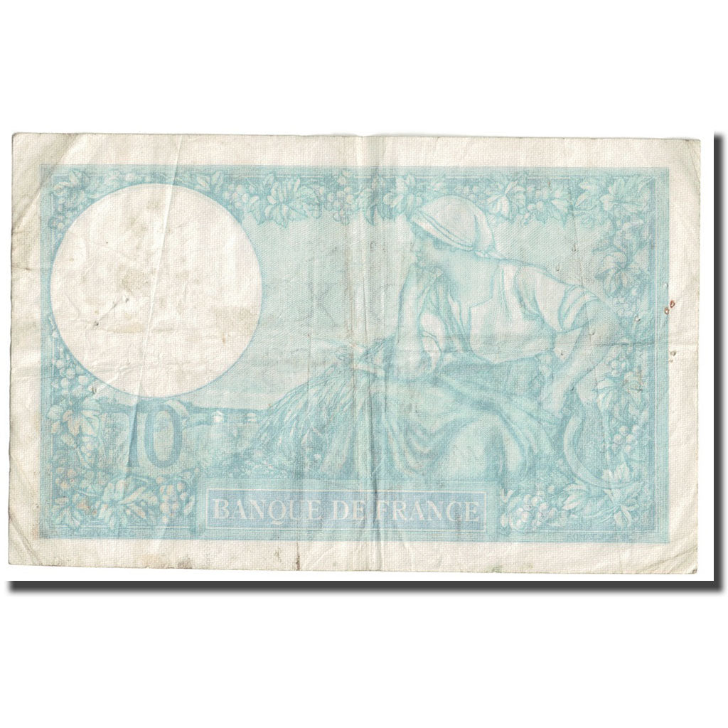 França, 10 Francs, Minerve, 1940, 1940-10-24, F(12-15), Fayette:7.18, KM:84