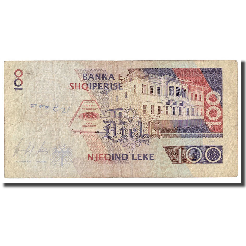 Banconote, Albania, 100 Lekë, 1996, KM:62a, B