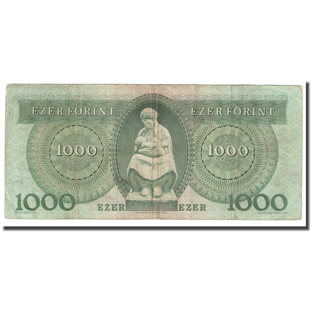 Billet, Hongrie, 1000 Forint, 1983, 1983-11-10, KM:173b, B+