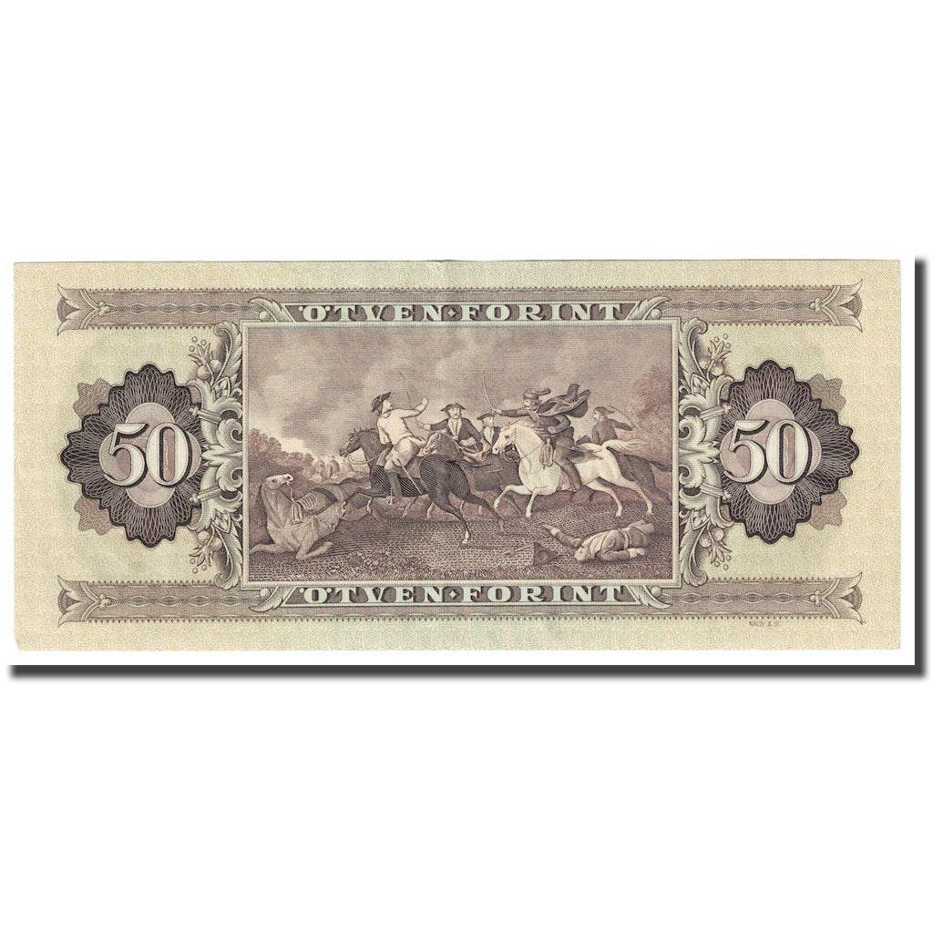 Banknot, Węgry, 50 Forint, 1986, 1986-11-04, KM:170g, AU(50-53)