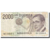 Billet, Italie, 2000 Lire, 1990, 1990-10-03, KM:115, B+