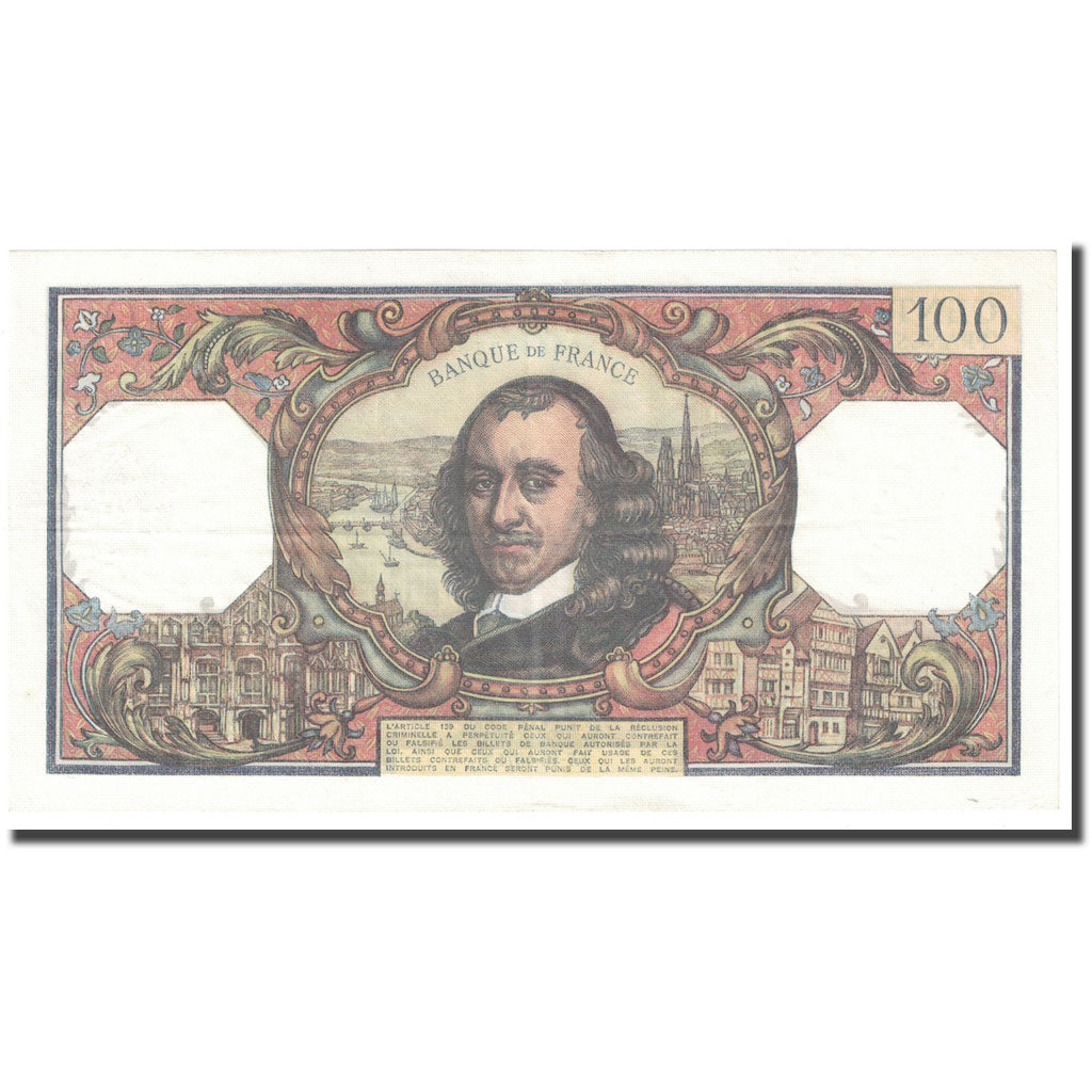 Frankrijk, 100 Francs, Corneille, 1971, 1971-10-07, SUP+, Fayette:65.37, KM:149d