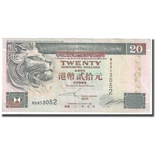 Biljet, Hong Kong, 20 Dollars, 2001, 2001-01-01, KM:201d, TTB