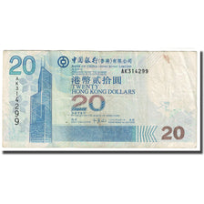 Banknote, Hong Kong, 20 Dollars, 2003, 2003-07-01, KM:335a, F(12-15)