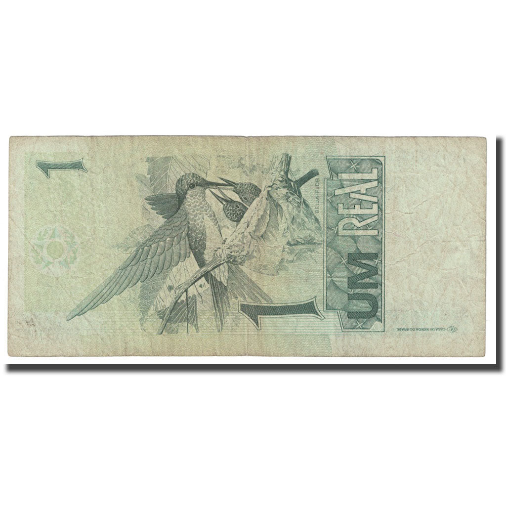 Biljet, Brazilië, 1 Réal, Undated (1997- ), KM:243Aa, B