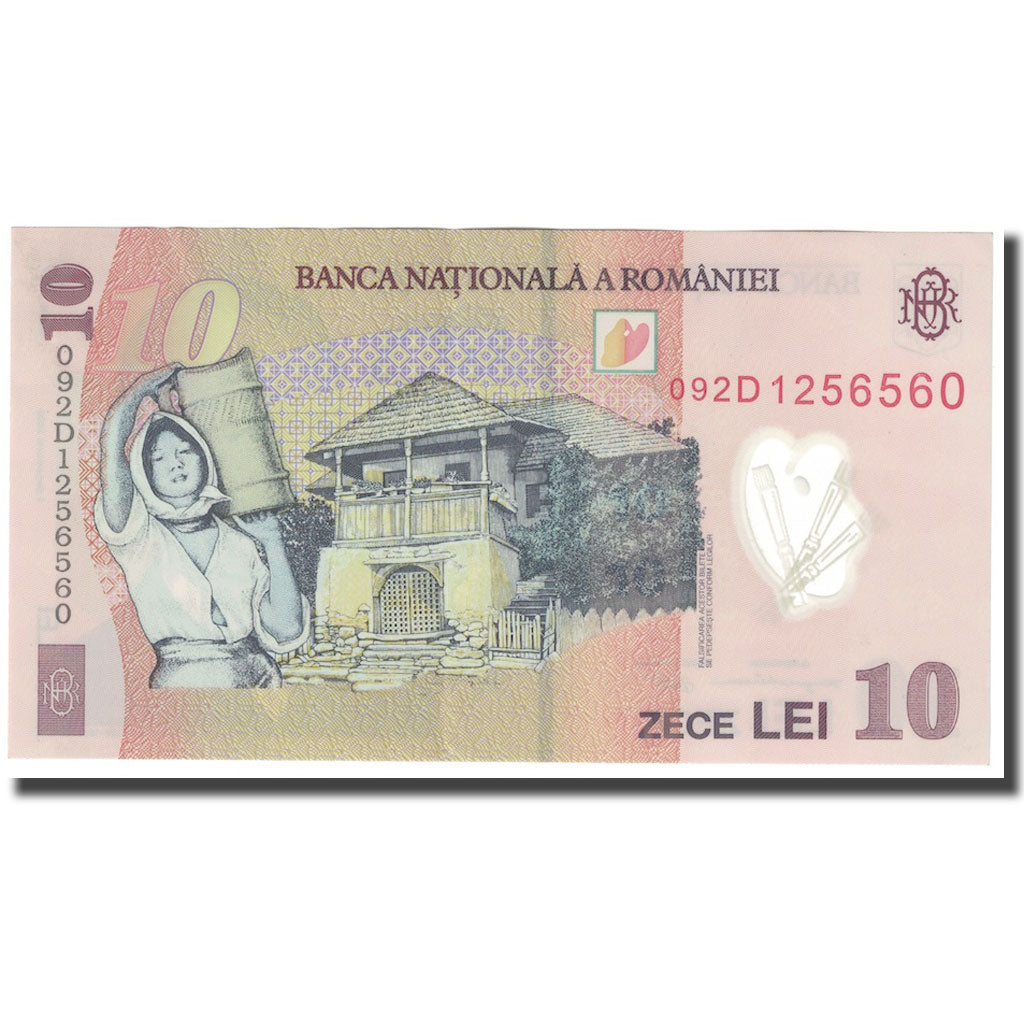 Banknote, Romania, 10 Lei, 2008, 2008-12-01, KM:119b, UNC(65-70)