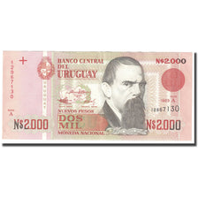 Banconote, Uruguay, 2000 Nuevos Pesos, 1989, KM:68a, BB+