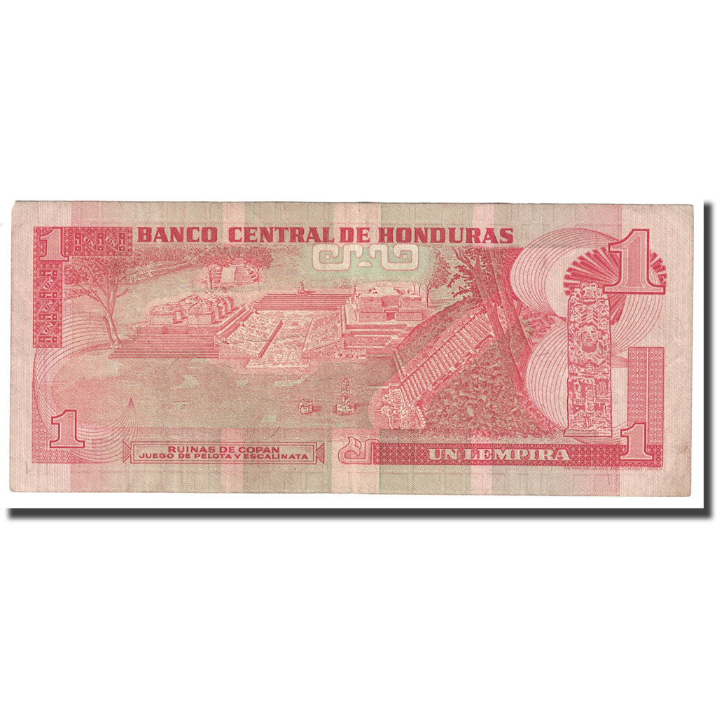 Billet, Honduras, 1 Lempira, 1980, 1980-05-29, KM:68a, TB