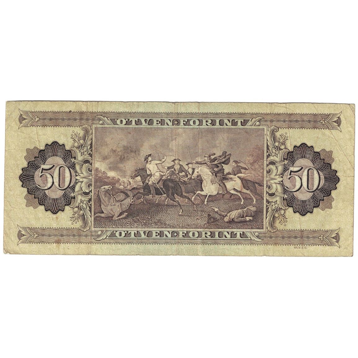 Banknot, Węgry, 50 Forint, 1986, 1986-11-04, KM:170g, F(12-15)