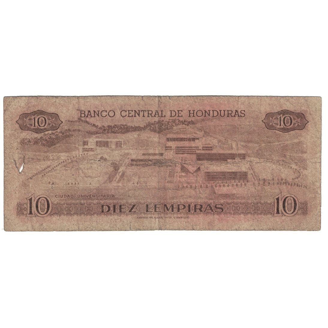 Billete, 10 Lempiras, 1983, Honduras, 1983-09-08, KM:64b, RC