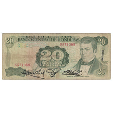 Billete, 20 Lempiras, 1985, Honduras, KM:65b, RC+