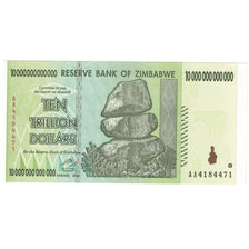 Banconote, Zimbabwe, 10 Trillion Dollars, 2008, KM:88, FDS