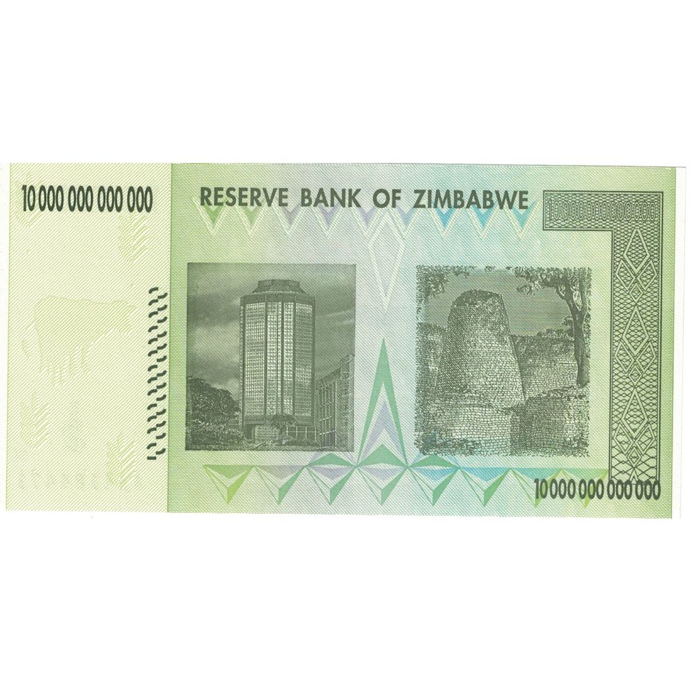 Banconote, Zimbabwe, 10 Trillion Dollars, 2008, KM:88, FDS
