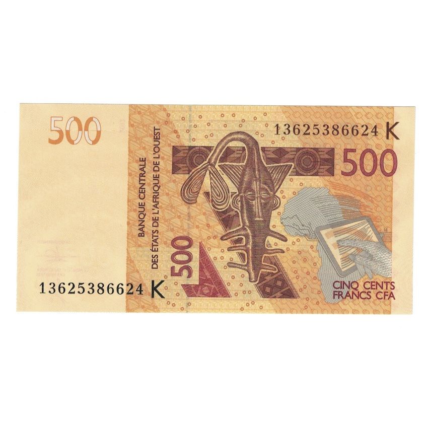 Banknote, West African States, 500 Francs, 2012, UNC(65-70)