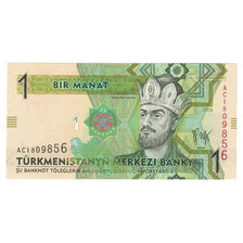 Banconote, Turkmenistan, 1 Manat, 2009, KM:22a, SPL+