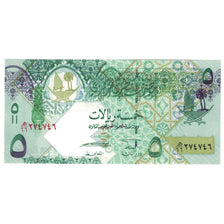 Geldschein, Qatar, 5 Riyals, Undated (2003), KM:21, UNZ