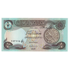 Banconote, Iraq, 1/2 Dinar, Undated (1980-85), KM:68a, FDS